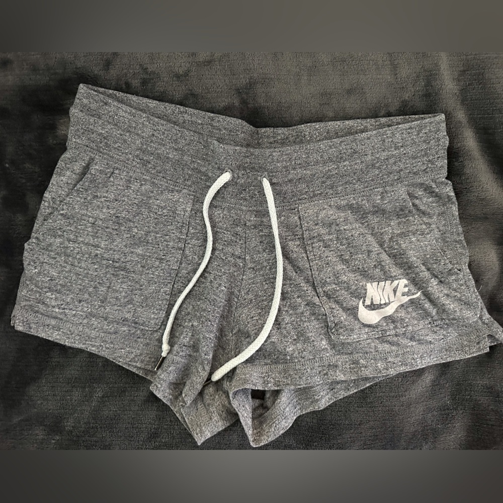 Gray Nike shorts